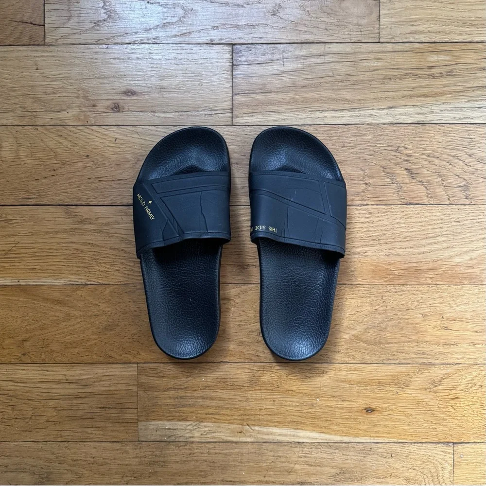 black Raf Simons slides (size: 4) - Picture 1 of 8